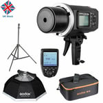 Godox AD600BM 600w 1/8000s Wireless outdoor Flash Light +Xpro-N Trigger f Nikon