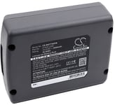 Kompatibelt med Wolf Garten GTA700 LI-ION TRIMMER, 18.0V, 2000 mAh