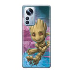 ERT GROUP Coque de téléphone Portable pour Xiaomi 12 / 12X Original et sous Licence Officielle Marvel Motif Groot 001 Parfaitement adapté à la Forme du téléphone Portable, Coque en TPU