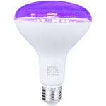 Ampoule de lumiere noire ultraviolette uv 15W 30 led ampoule fluorescente 85-265V lampe fluorescente barre de lumiere de scene