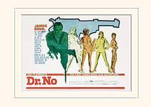 James Bond (Doctor No 007 30 x 40 cm Montée d'impression