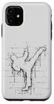 Coque pour iPhone 11 Urban Street Art Fighter Sidekick Roundhouse TaeKwonDo