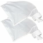 Sacs pour Nettoyeur de Piscine en Nylon Remplacement de Sac Zipper pour Polaris 280 ou 480,Sacs à en Maille à Usage Multiple (2 pièces)