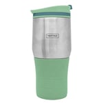 Nerthus FIH 238 Double paroi Mug, Gris, 400 ML