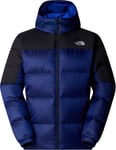 The North Face Men's Diablo Down 2.0 Hooded Jacket TNF Blue Black Heather/TNF Black, L