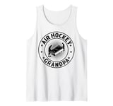 Mens Air Hockey Grandpa Air Hockey Player Tank Top