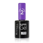  Super Gel Top Coat żelowy lakier utrwalający do paznokci 12ml Rimmel