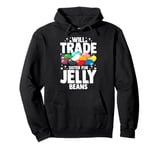 Jelly Bean Funny Candy Cute Snack Pullover Hoodie