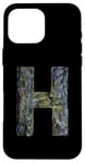 Coque pour iPhone 16 Pro Max Lettre H de l'alphabet