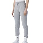 Champion Women's Legacy Icons W-Light Stretch Terry Rib Cuff Sweatpants, Heather Grey, XL