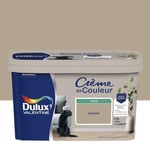 Peinture décoration finition crème de couleur satin marron gazelle 2.5l DULUX VA