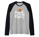 Pancake Maker Raglan Baseball Tee