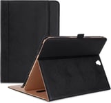 Galaxy Tab S3 9.7 Housse, Étui Pour Galaxy Tab S3 Tablet(9.7 Pouces, Smt820 T825), Avec Plusieurs Angles De Visionnage, Carte De Documents Pocket Noir