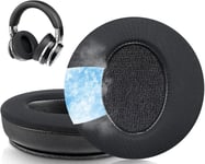 Coussinets de Rechange en Gel Refroidissant pour Cowin (Silensys) E7/E7 Pro (Ne conviennent Pas au SE7) Casque, Coussinets Auriculaires en Tissu Soie de Glace, Mousse d¿Isolation Phonique.[G1183]