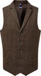 Gilet Sans Manches - Pr625 Marron - Veston Serveur Homme