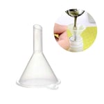 Mini entonnoir en plastique pour remplissage de liquide,20 pièces,pour bouteille de parfum d'huile essentielle,outils de laboratoire expérimental scolaires