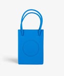 The Case Factory Essential Crossbody Väska Smiley Vegetable Tanned Blue