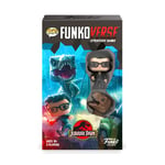 Funko Games Funkoverse 101-Extension - English Version - Jurassic Park - 3'' (7.6 Cm) POP! - Light Strategy Board Game For Children & Adults (Ages 10+) - 2-4 Players - Collectable Vinyl Figure