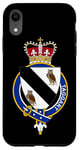 iPhone XR Taggart Coat of Arms - Family Crest Case