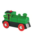 BRIO Brio 33595 Batteridrevet Tovejs Lokomotiv, Grønt/Sort Grön