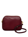 Radley Dukes Place Vegetable-Tanned Leather Crossbody Bag, Cranberry