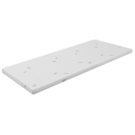 Surmatelas en Waterfoam 90x190 haut de 3 cm, déhoussable, tissu AloeVera | To...