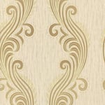 Belgravia Decor Tiffany Wallpaper GB39022 - Textured Italian Glitter Scroll **