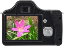 Appareil Photohd 24 Mp Avec Zoom 18X, Écran Lcd 3 Pouces, Batterie Longue Durée, Lampe De Poche, Port Usb Pour L'Enregistrement Vidéo Hd (Version Standard + Objectif Grand Angle)