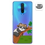 Coque Gel Transparent pour Xiaomi Pocophone Little X2 Design Panda Dessins