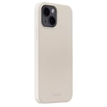 Holdit iPhone 15 Silicone Case, Light Beige