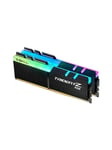 G.Skill Trident Z RGB AMD Series DDR4-2400 - 16GB - CL15 - Dual Channel (2 pcs) - AMD Optimized - Sort med RGB