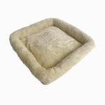 SHENGOCASE Accessoires de Rechange pour Tour d'arbre à Chat, Coussin de lit pour perchoir à Chat avec Bande élastique (30 x 30 cm, Beige)