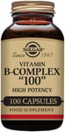 Solgar Vitamin B-Complex Extra High Potency Vegetable Capsules - 100 Capsules