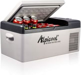 Alpicool C15 Car Mini Fridge 12v 15L Portable Quiet Camping Refrigerator Freezer