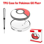 Half Coverage Poke Ball Back Cover Soft Shell for Pokémon Go Plus+ Game