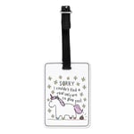 Sorry I Couldn't Find A Real Unicorn To Give You Visual Luggage Tag Suitcase Bag