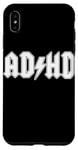 Coque pour iPhone XS Max TDAH drôle Rocker Band inspiré du rock and roll TDAH