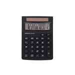 MAUL Calculatrice de Poche ECO 650 | Calculatrice Solaire à 12 Chiffres | Calculatrice de Bureau Professionnelle pour Le Bureau et l'école | Plastique recyclé à 80% | Noir