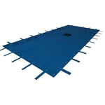 TERRE JARDIN - Bache Piscine Hivernage 9,5 x 4,5 m - Bache Protection pour Piscine Rectangulaire de 9 x 4 m - Bâche Résistante 140 g/m², Polyéthylène - Œillets Aluminium Plus Pattes d'attache