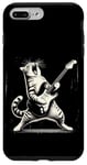 Coque pour iPhone 7 Plus/8 Plus Guitare chat à bascule jouant hilarant Kitty Cat Guitarist