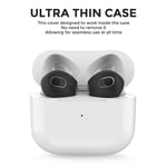 Ahastyle Apple AirPods 3 Ear Pads i silikon, svart