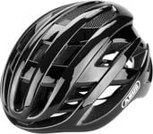 ABUS AirBreaker Racing Bike Helmet - High-End Bike Helmet for Professional Cycling - Unisex, for Men and Women - Black, Size S