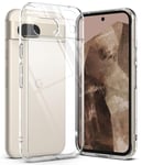 Ringke Google Pixel 8A Mobilskal Fusion - Transparent - TheMobileStore Google Pixel 8A tillbehör