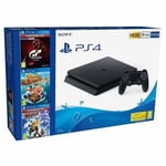 Playstation 4 Sony Slim 500 Go +Tadeo Jones +Ratchet & Clank +Gran Turismo Sport