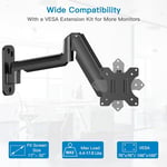 HUANUO 17-32 Inch Monitor Wall Mount Bracket for Computer TV Screens Adjustable