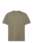 Les Deux Crew T-Shirt Khaki Green