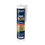 Bostik MSP 108 - Mastic de Fixation Hautes Performances - Formule MS Polymères - Intérieur/Extérieur - Maintien Immédiat - Sans Solvant et Sans Isocyanate - Couleur : Blanc - 1 Cartouche 290 ml