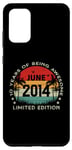 Coque pour Galaxy S20+ 10 Year Old Gifts June 2014 Limited Edition 10th Birthday