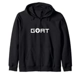 GOAT Athlete Sport Legend Greatest of All Time GOAT Farmer Zip Hoodie