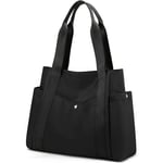 Dam Tote Bag Nylon Casual Handväska Axelväska Multifickor Topphandtag Shoppingväska